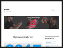 Tablet Screenshot of dhtvtech.com